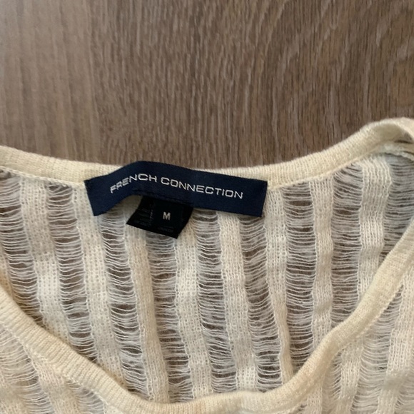 French connection wool/mohair blend sweater/shirt - Picture 4 of 6